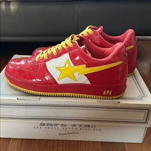 RARE Vintage BAPE x DC Comics Flash Sneakers